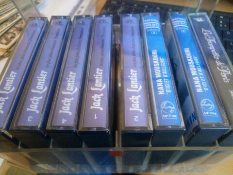 COFFRET 8 CASSETTES AUDIO JACK LANTIER NANA MOUSKOURI .. 10 Levainville (28)