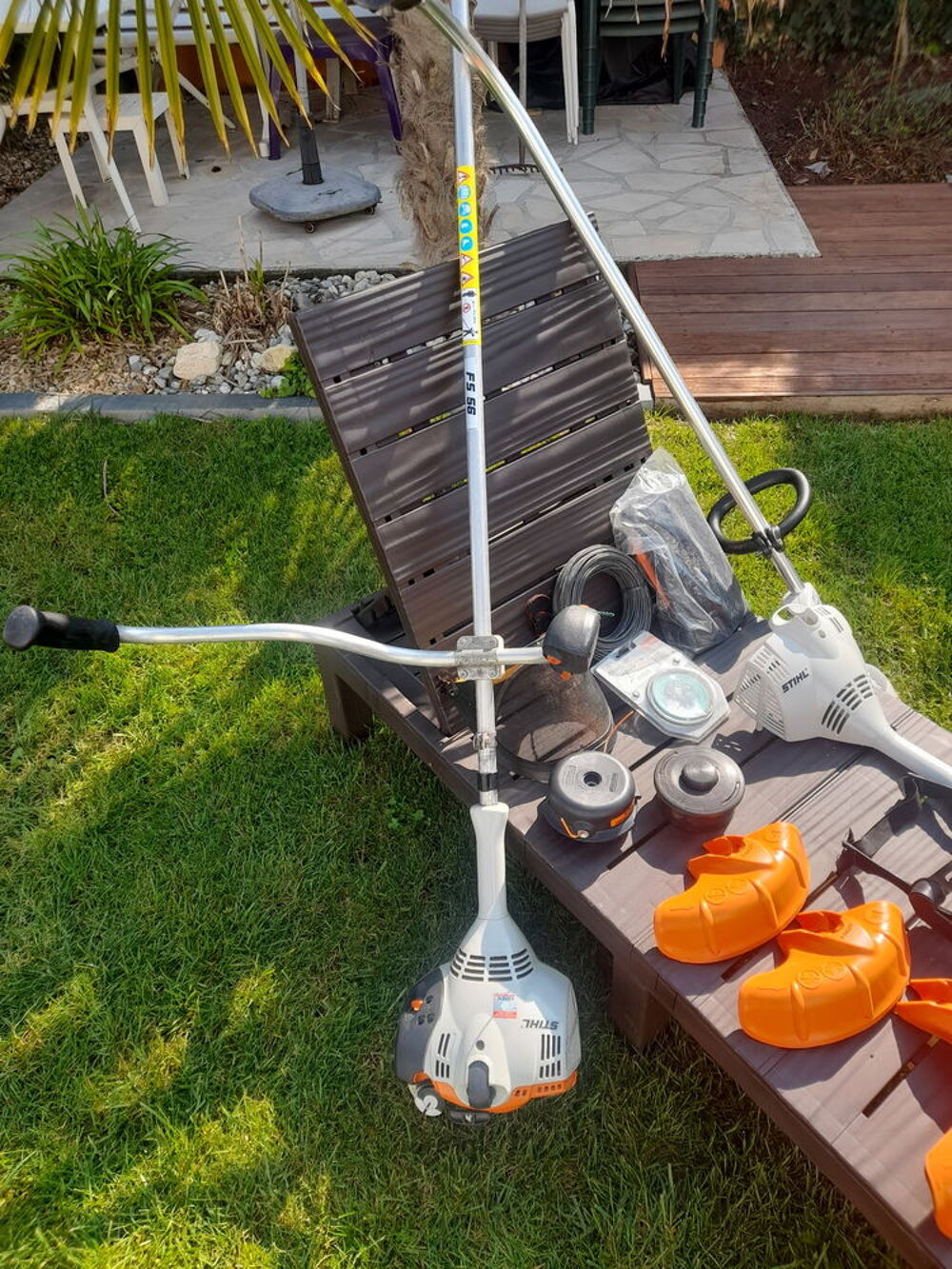 D&eacute;broussailleuse STHIL FS 56 , Coupe bordure STHIL FSE 81 Jardin