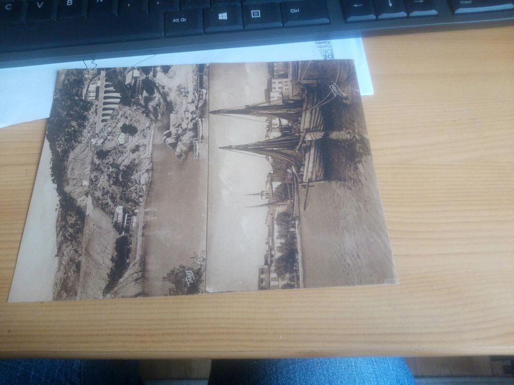 LOT DEUX CARTES POSTALES TARDY BON ETAT MARSEILLE N&deg;18 ET 8 