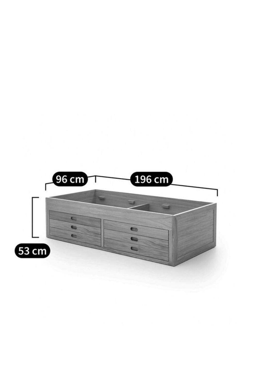 Lit plateforme AM PM + sommier + matelas EVE Meubles