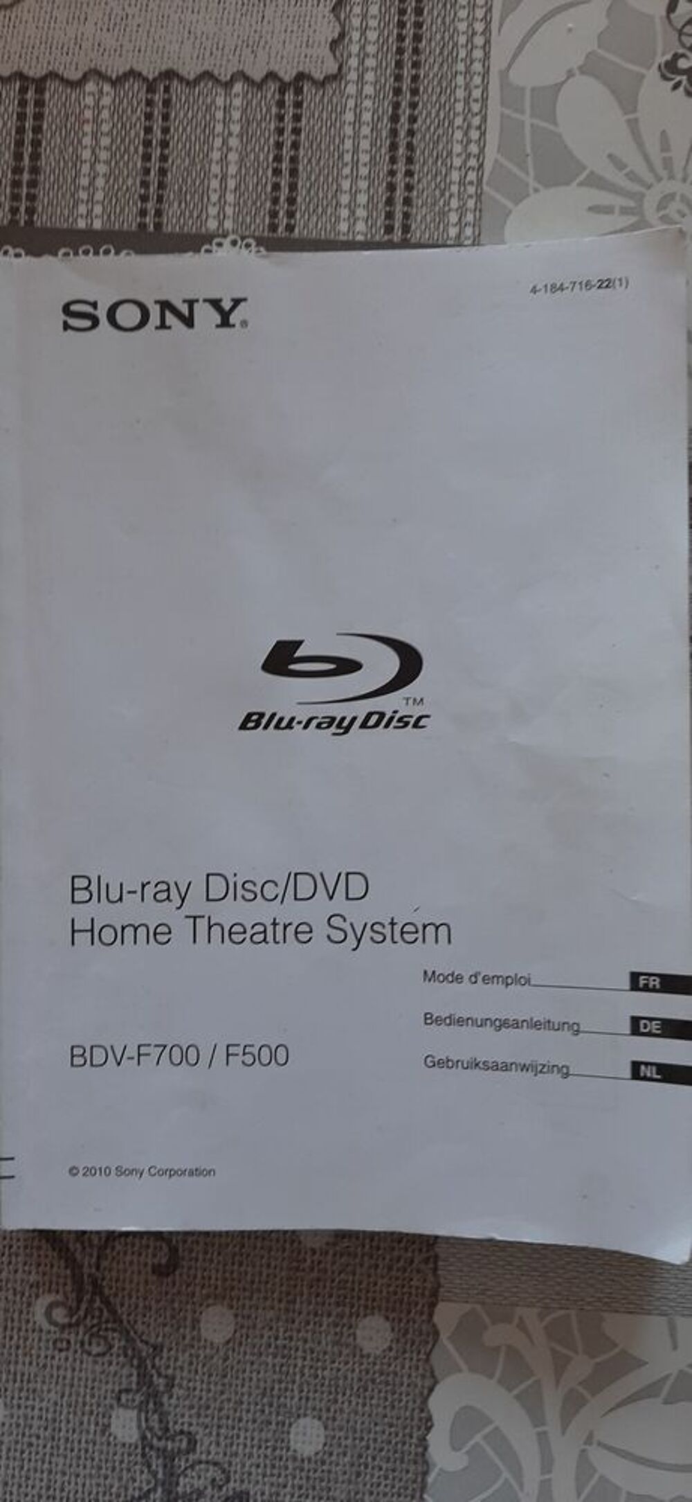 Home cin&eacute;ma,Sony, blu-ray,BDV-F700
Audio et hifi