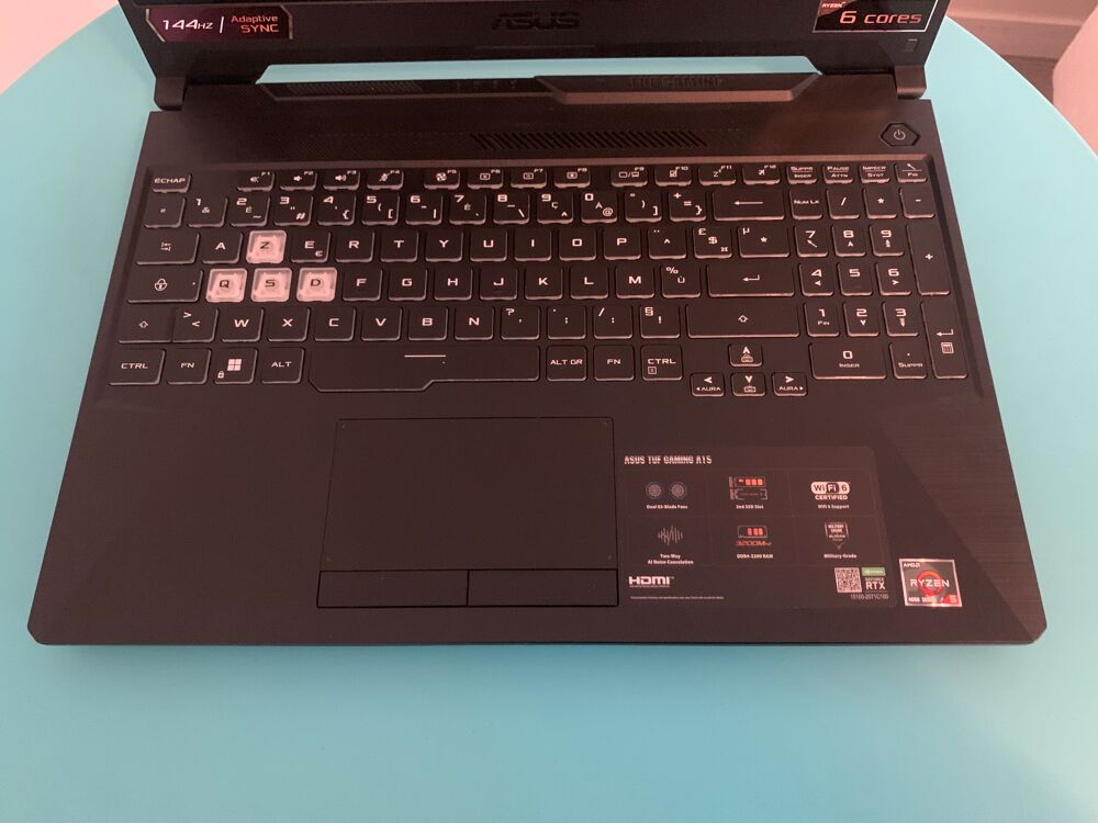 PC Portable Gamer ASUS TUF Gaming A15 - RTX 3050, Ryzen 5, 1 Matriel informatique