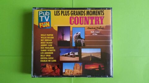LES PLUS GRANDS MOMENTS COUNTRY CD Toulouse (31)