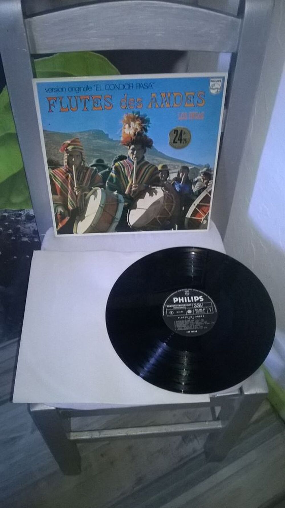 Vinyle Los Incas
Flutes Des Andes
1967
Excellent etat
Hu CD et vinyles