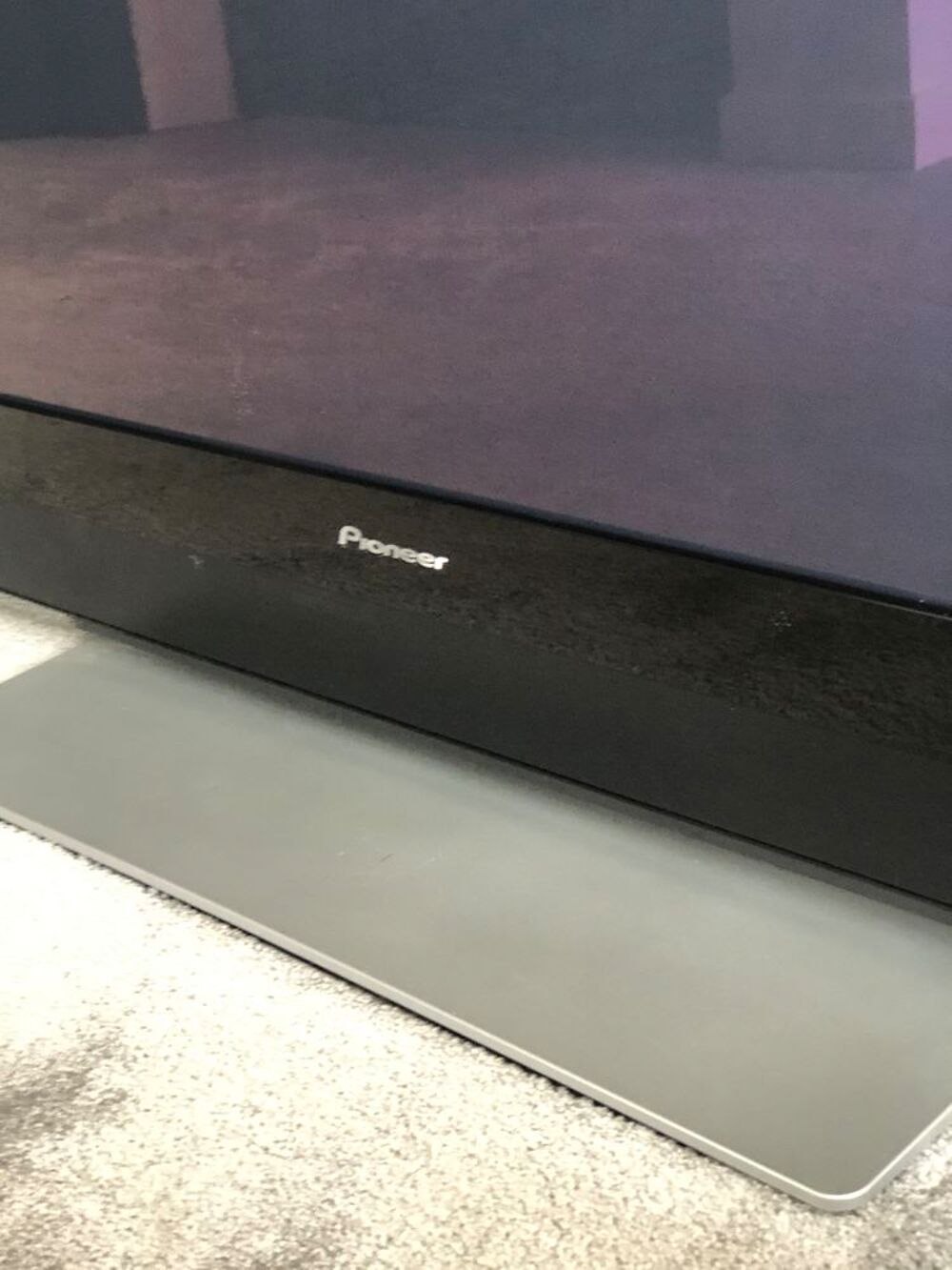 TV plasma noir PIONEER + decodeur TNT + t&eacute;l&eacute;commandes Photos/Video/TV
