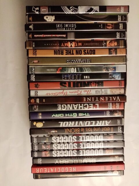 Lot de 22 DVD 15 Villerupt (54)