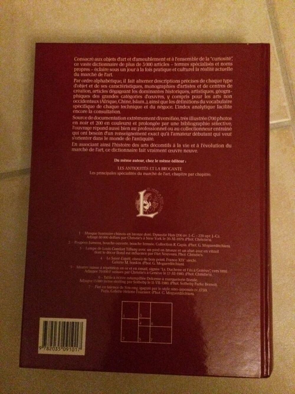  Dictionnaire illustre des antiquit&eacute;s et de la brocante Livres et BD
