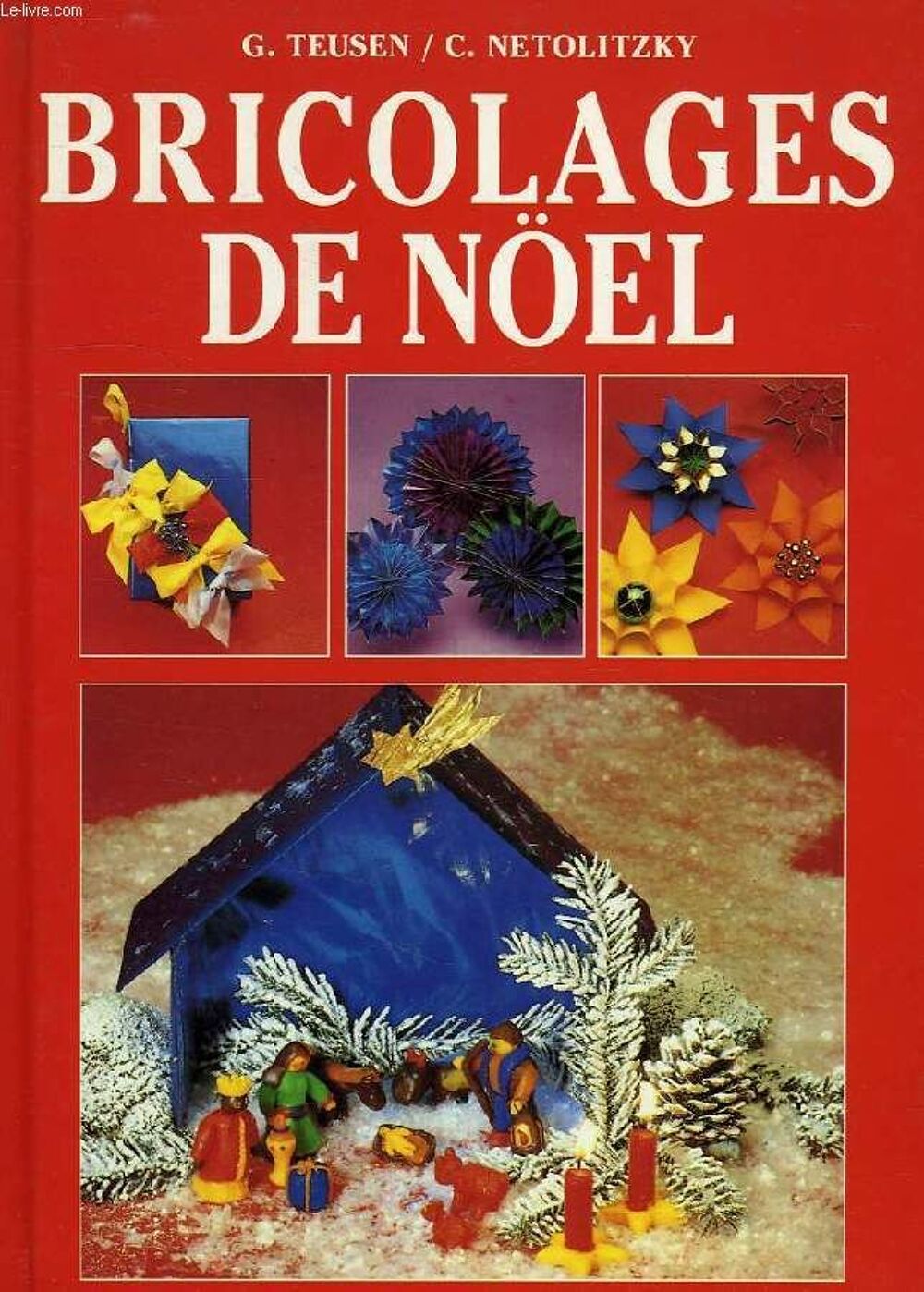 BRICOLAGES DE NOEL - TEUSEN Livres et BD