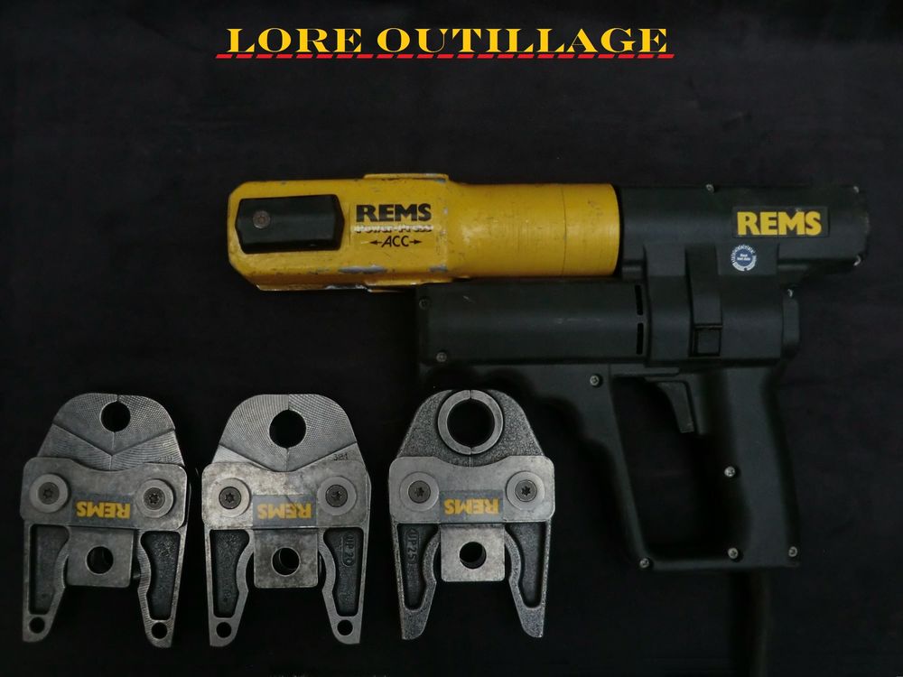 REMS POWER PRESS ACC - Sertisseuse Bricolage