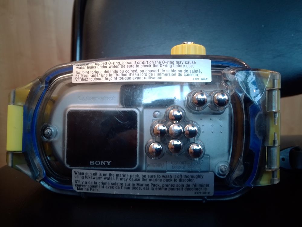 Pack marine photos et vid&eacute;os avec caisson &eacute;tanche Photos/Video/TV