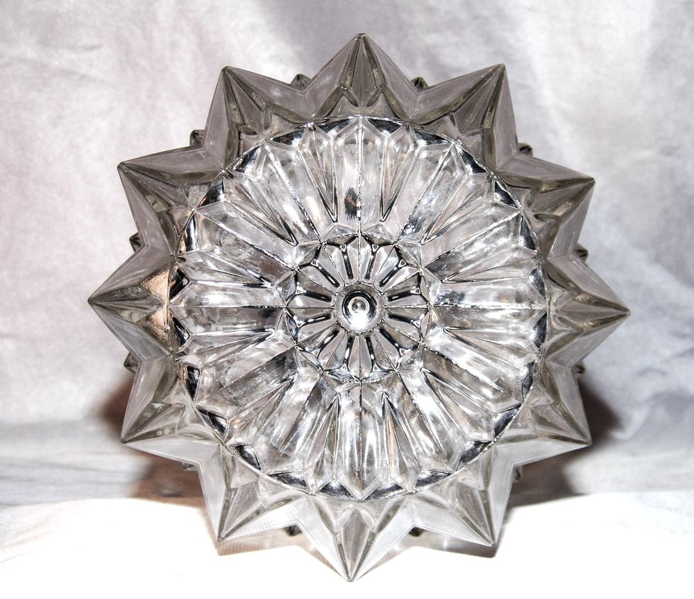 Plafonnier vintage lustre scandinave retro bakelite luminaire ann&eacute;es 60 Décoration