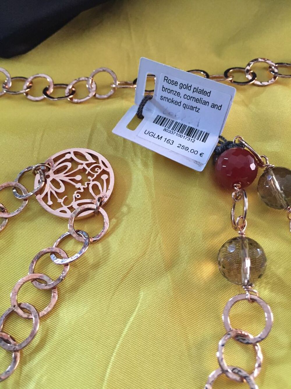 collier marque com&egrave;te UGLM 163 Bijoux et montres