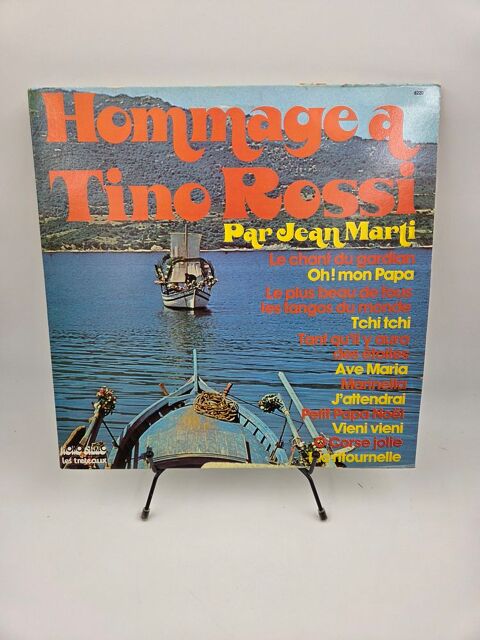 Vinyle 33 tours Hommage � Tino Rossi par Jean Marti  8 Vulbens (74)