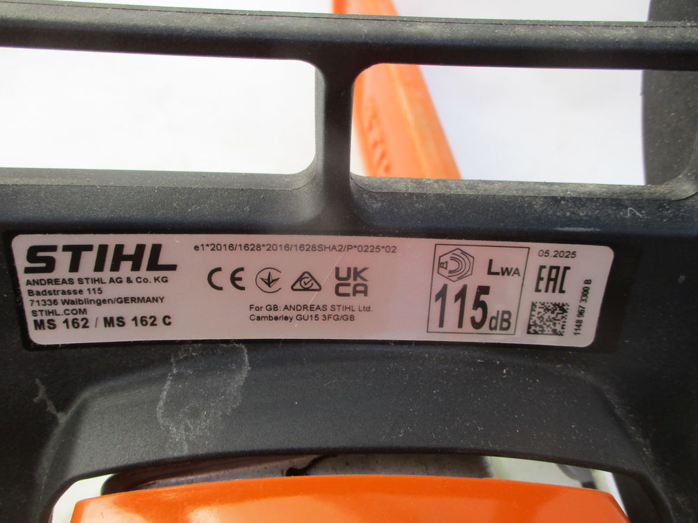 STIHL MS 162 C - Tron&ccedil;onneuse Bricolage
