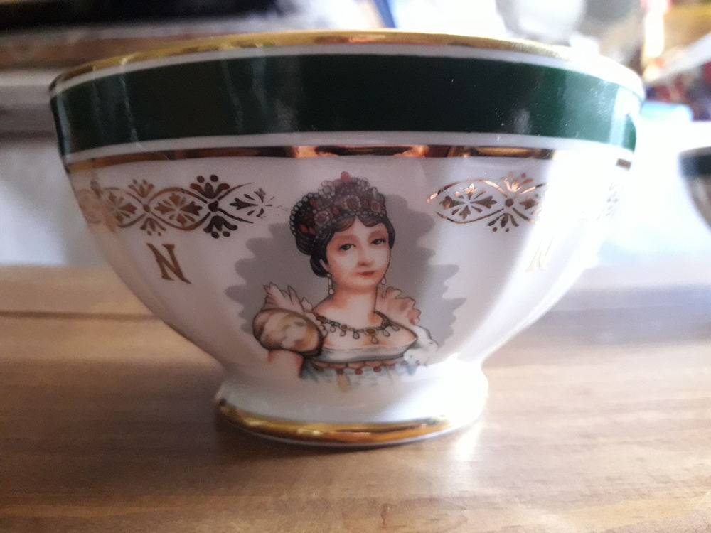 Petits bols en porcelaine : Napol&eacute;on et Jos&eacute;phine 