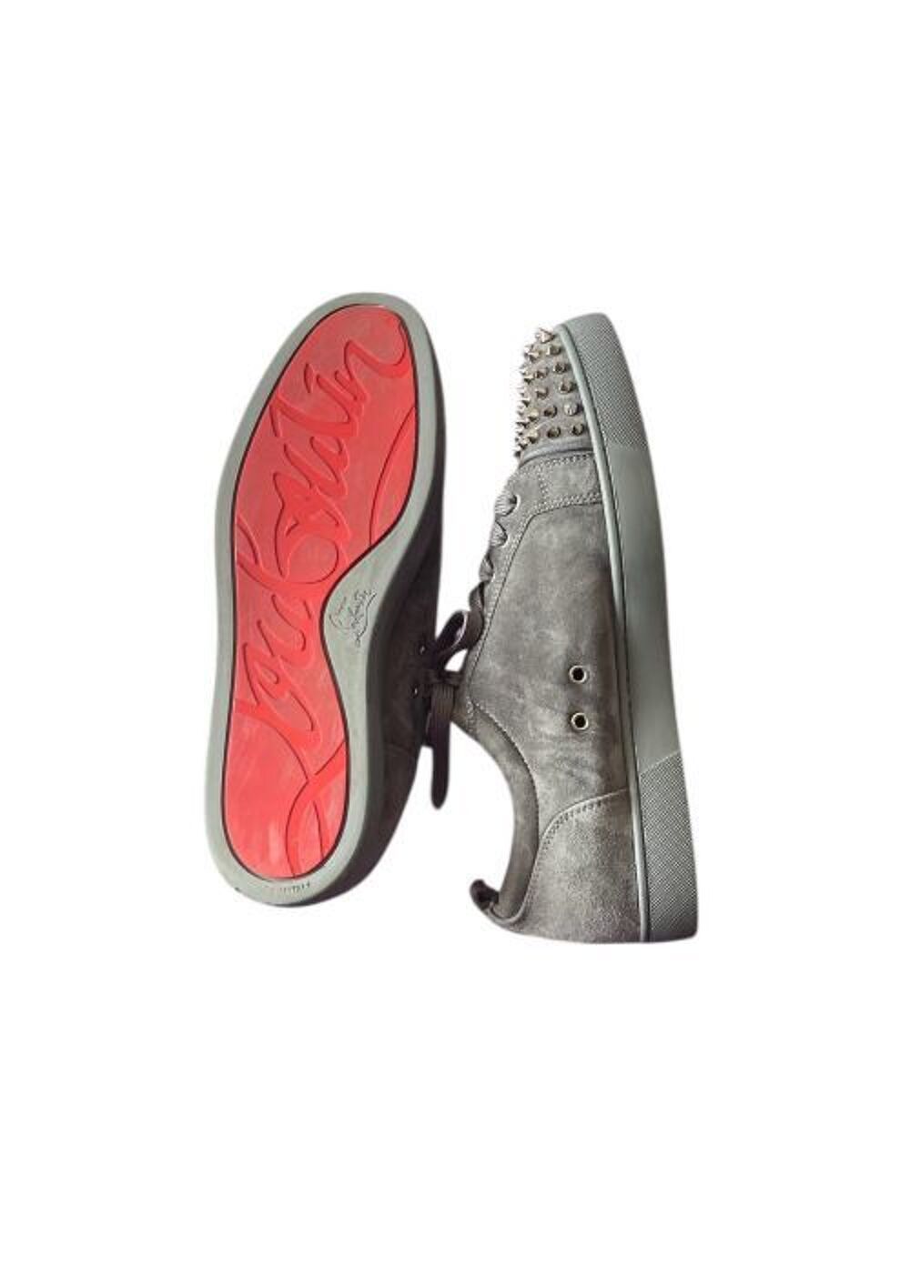Basket Homme de Luxe Christian Louboutin gris Taille 46,
Chaussures