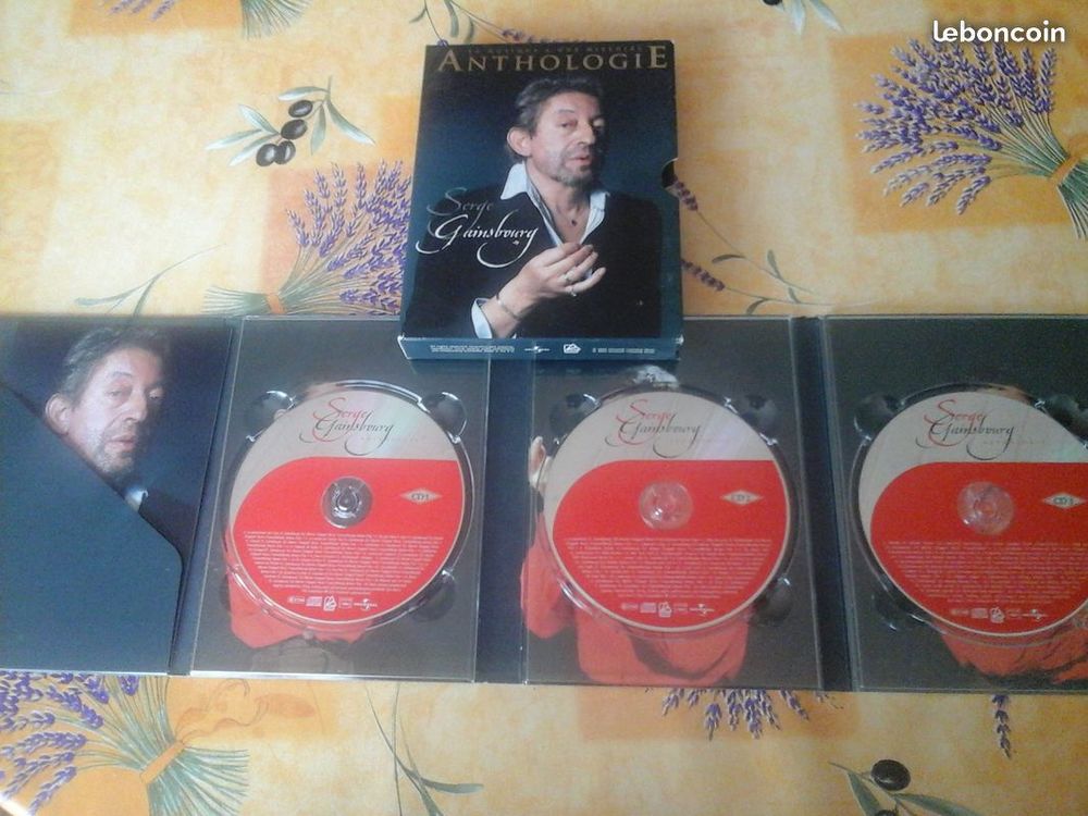 GAINSBOURG Sp&eacute;cial (Livre, Coffret CD, Coffret DVD) CD et vinyles