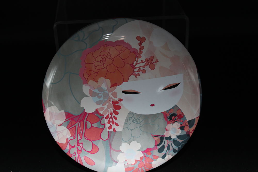 Bo&icirc;te ronde en m&eacute;tal KIMMIDOLL HIDEKA 