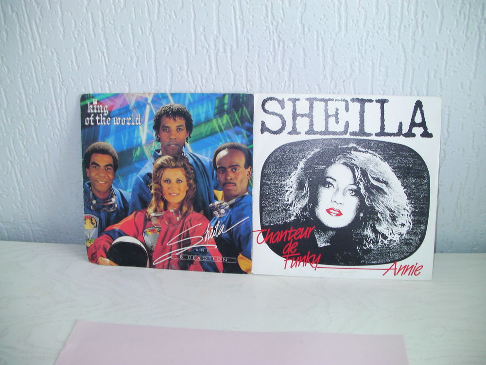 45 tours SHEILA - CHANTEUR de FUNKY et B.DEVOTION CD et vinyles