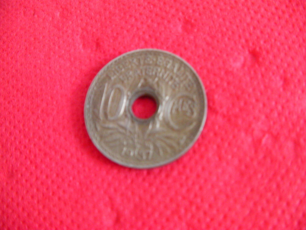 Pi&egrave;ce 10 cts de francs type LINDAUER - 1937 