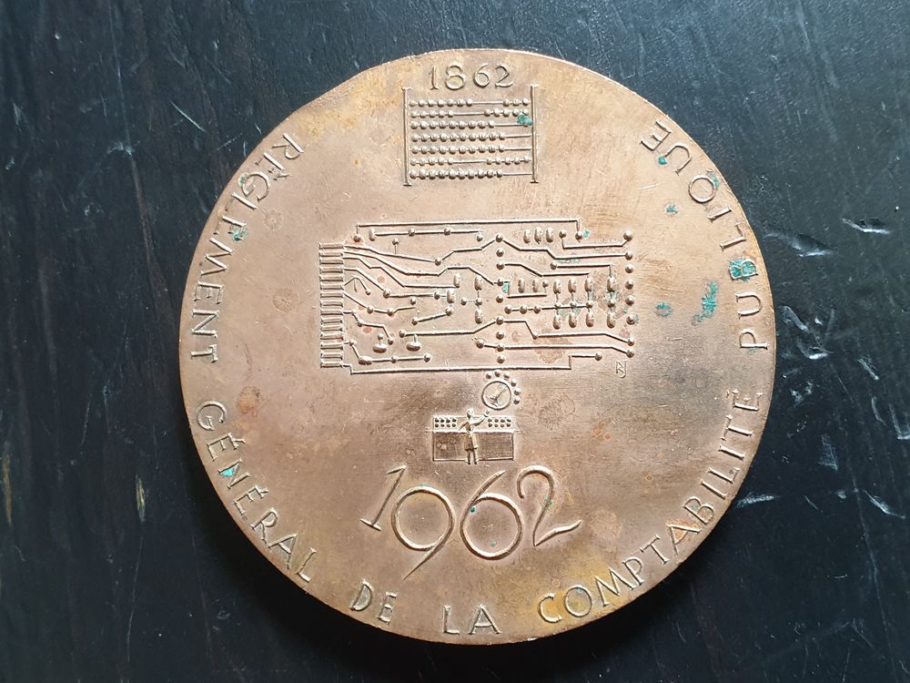 M&eacute;daille Minist&egrave;re des finances 