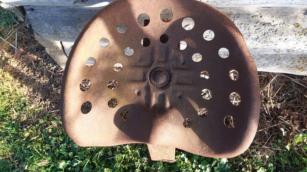 Si&egrave;ge agricole Bricolage