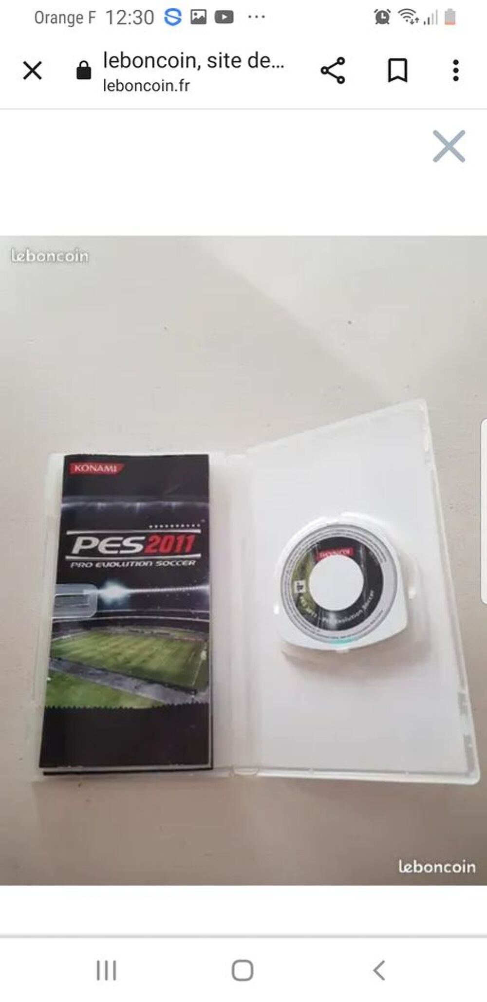 PES 2011 sur PSP Consoles et jeux vidéos
