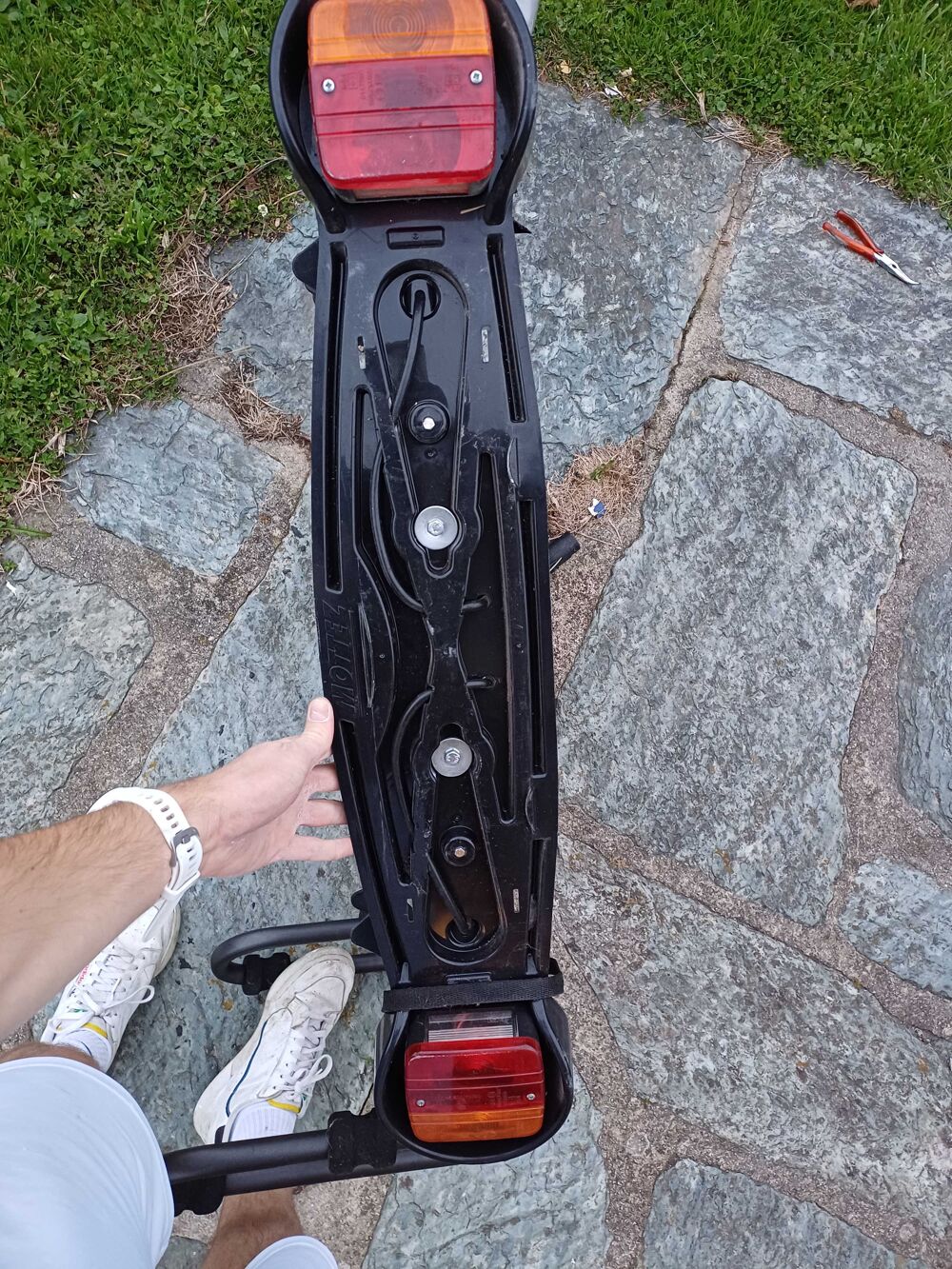 Porte-v&eacute;lo pour atellage 4 places Vélos