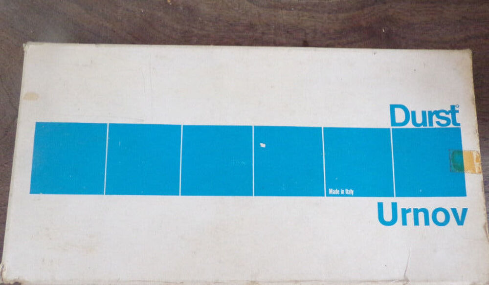Durst Urnov made in Italy repro cassette sc&egrave;ne pour Soif m60 Photos/Video/TV