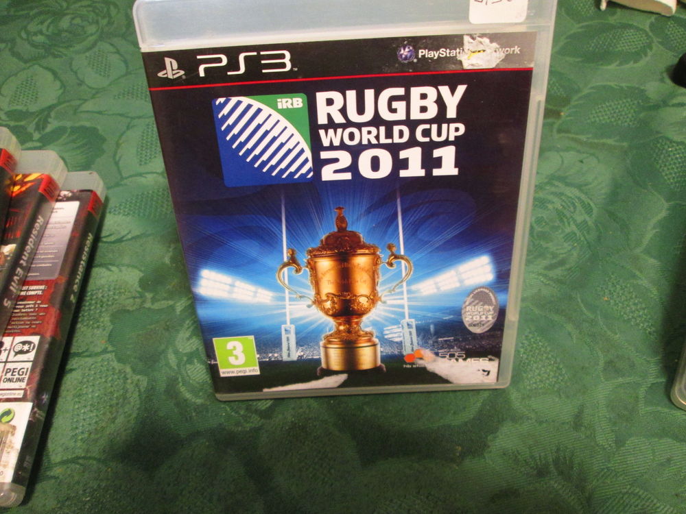 JEU PS3 IRB RUGBY WORLD CUP 2011 sans LIVRET BON ETAT Consoles et jeux vidéos