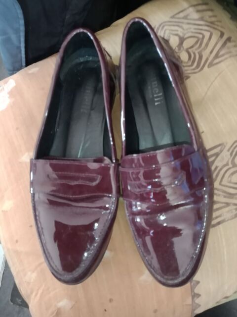 Mocassins cuir Minelli bordeaux pointure 36 excellent tat 10 Cachan (94)