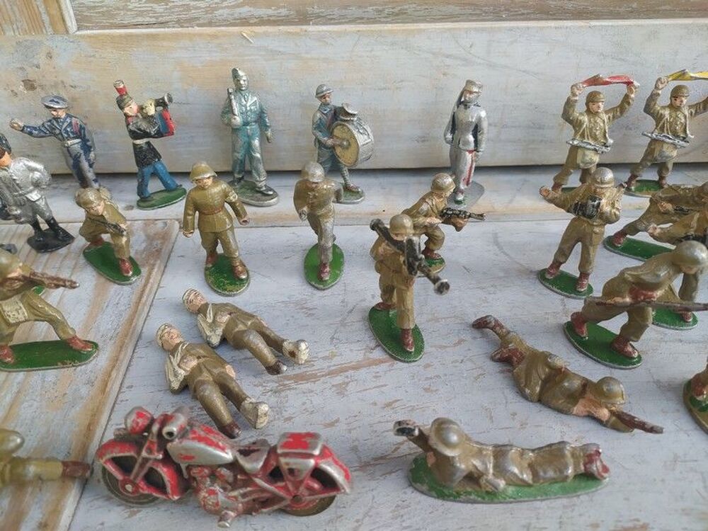 Lot Figurines Soldats Quiralu WW1-WW2 Jeux / jouets