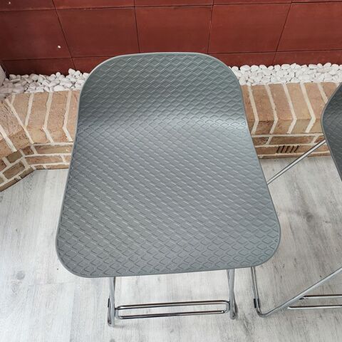 Lot de 4 Tabourets de bar gris Moderne 35 Saint-Omer (62)