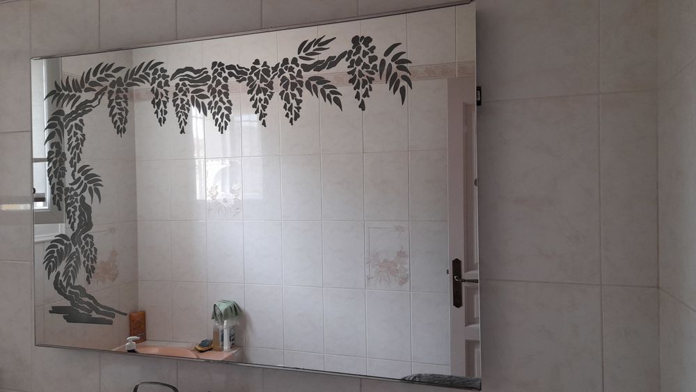 miroir salle de bain avec &eacute;clairage Décoration