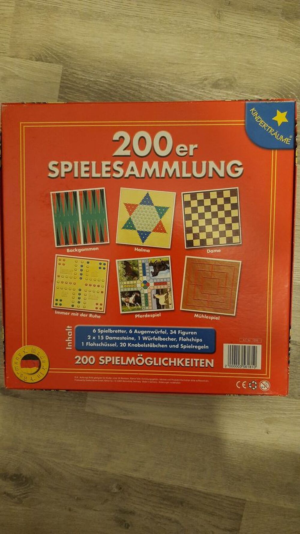 Collection de jeux avec 200 jeux de soci&eacute;t&eacute; Jeux / jouets