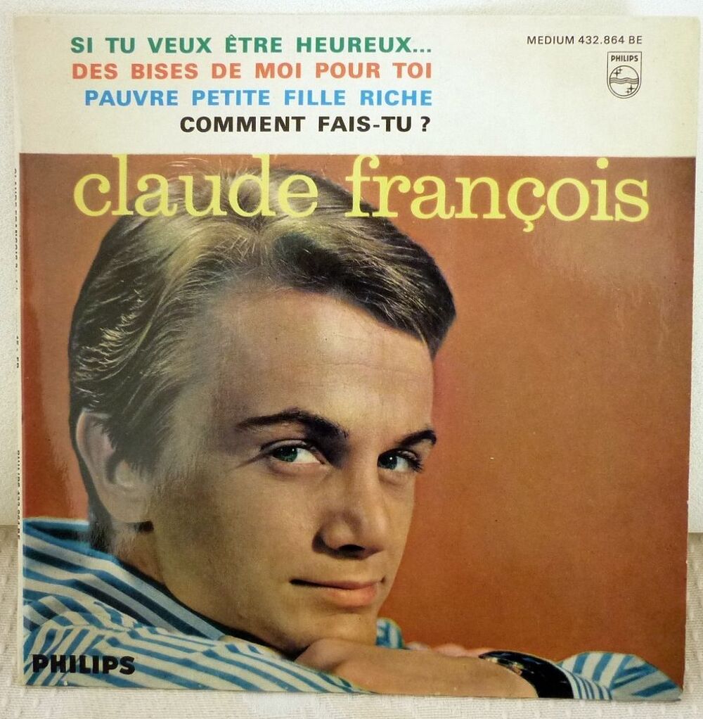 Claude Fran&ccedil;ois - si tu veux &ecirc;tre heureux CD et vinyles