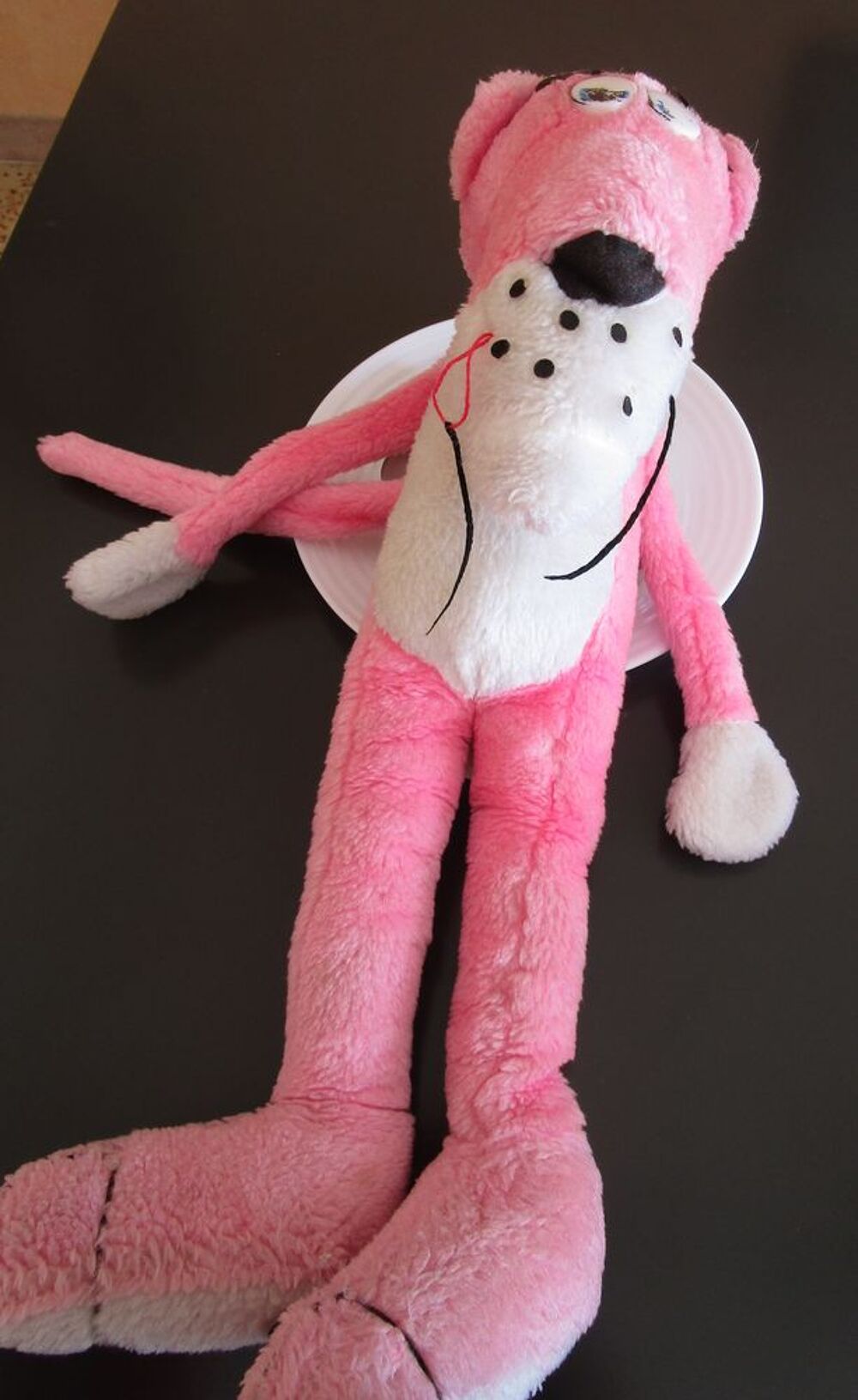 Panth&egrave;re rose en peluche Jeux / jouets