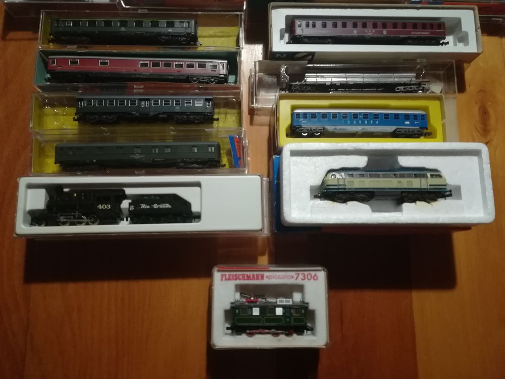 Trains miniatures 