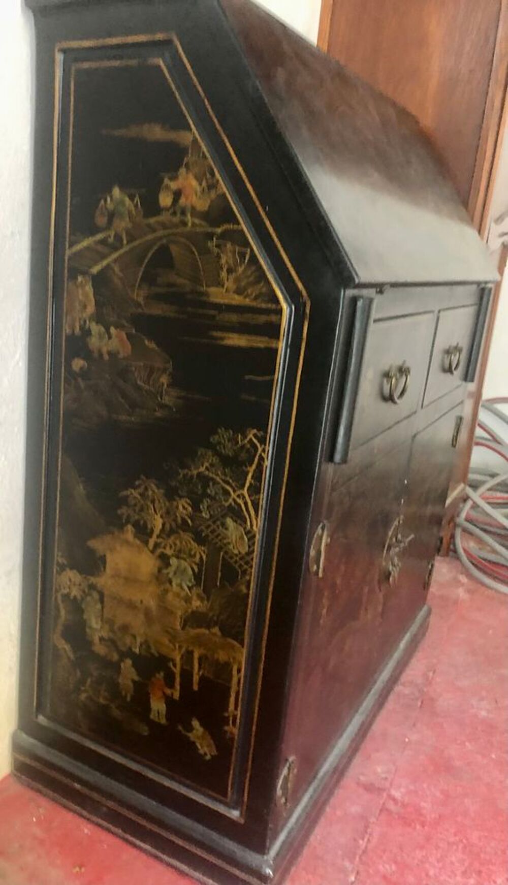 Meuble secr&eacute;taire chinois de belle manufacture Meubles