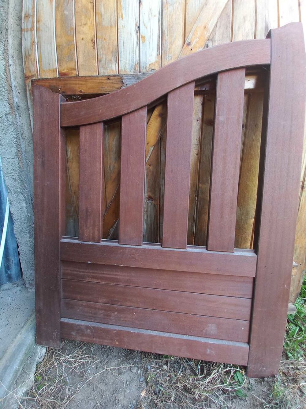 Portillon en bois massif 1 m Bricolage