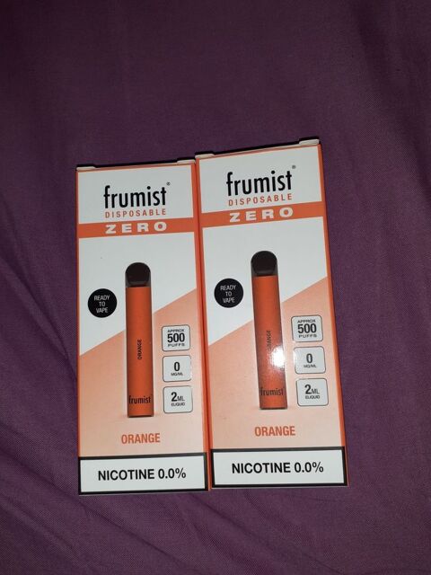 2 puff  l orange neuf emballs 10 Paris 20 (75)