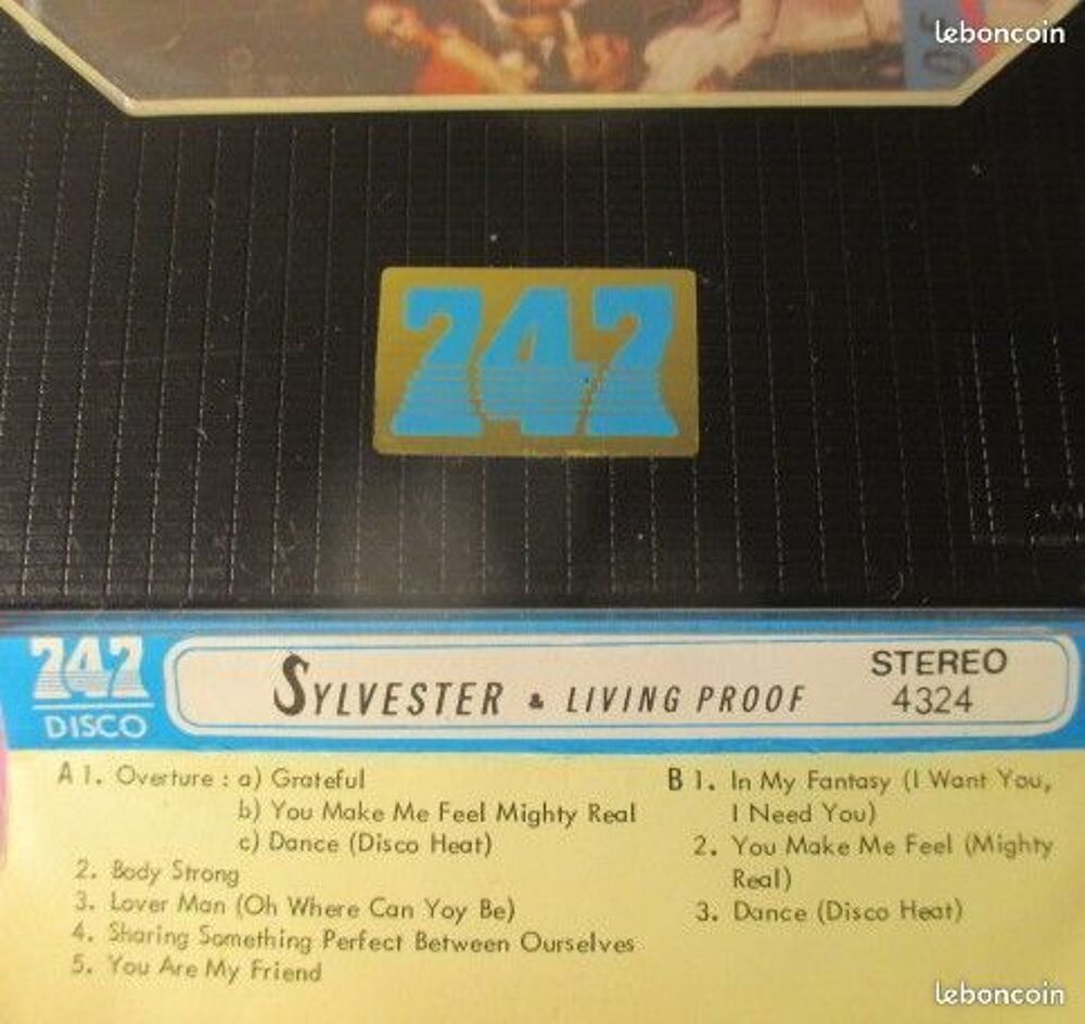 Cassette audio Sylvester Label 747 Disco CD et vinyles