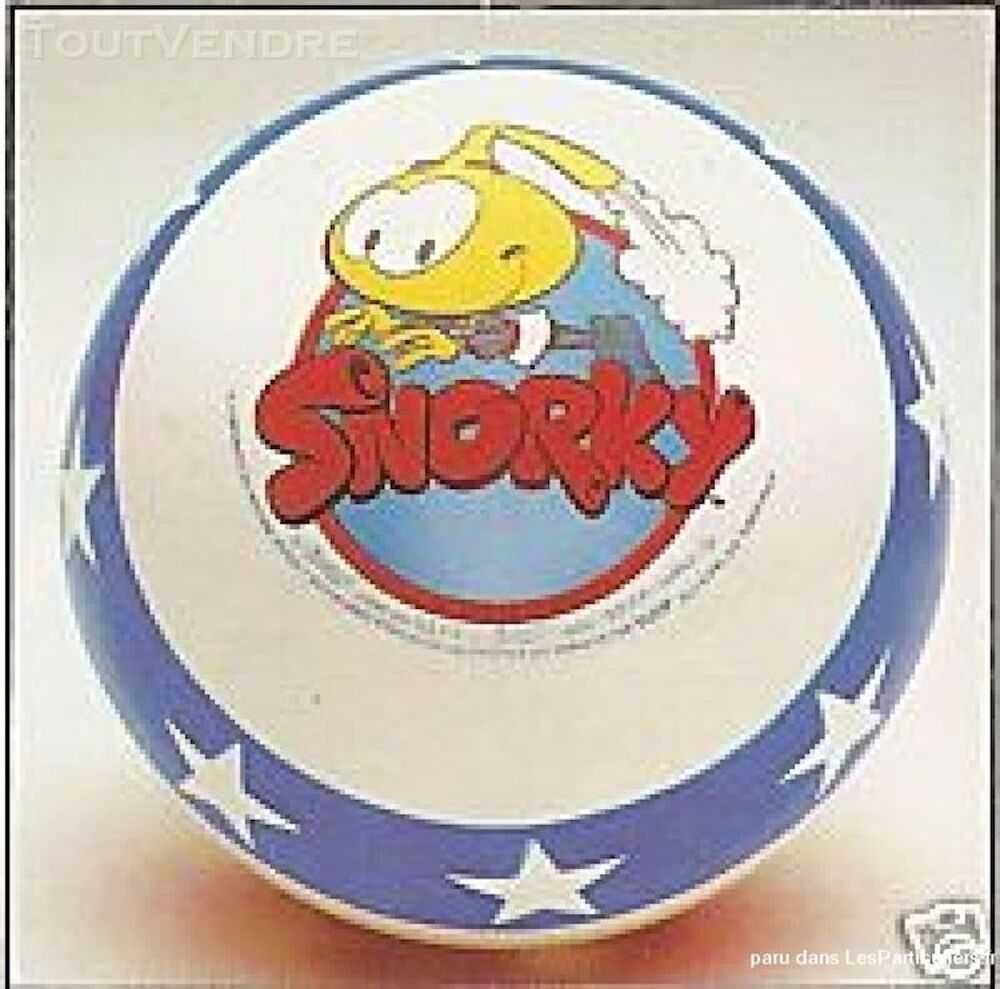 Recherche le ballon des Snorky 