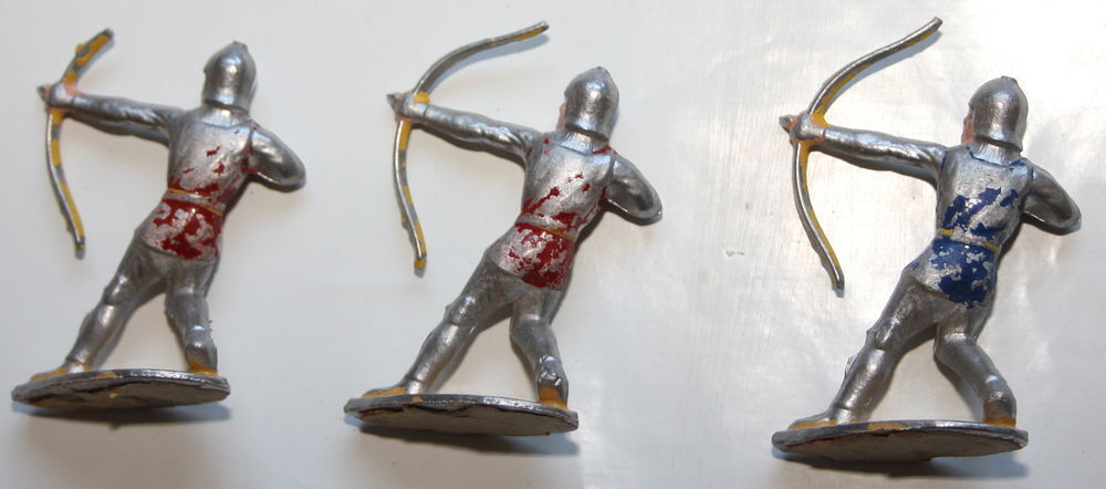 QUIRALU Chevalier Moyen Age archers fran&ccedil;ais guerre 
100 ans Jeux / jouets