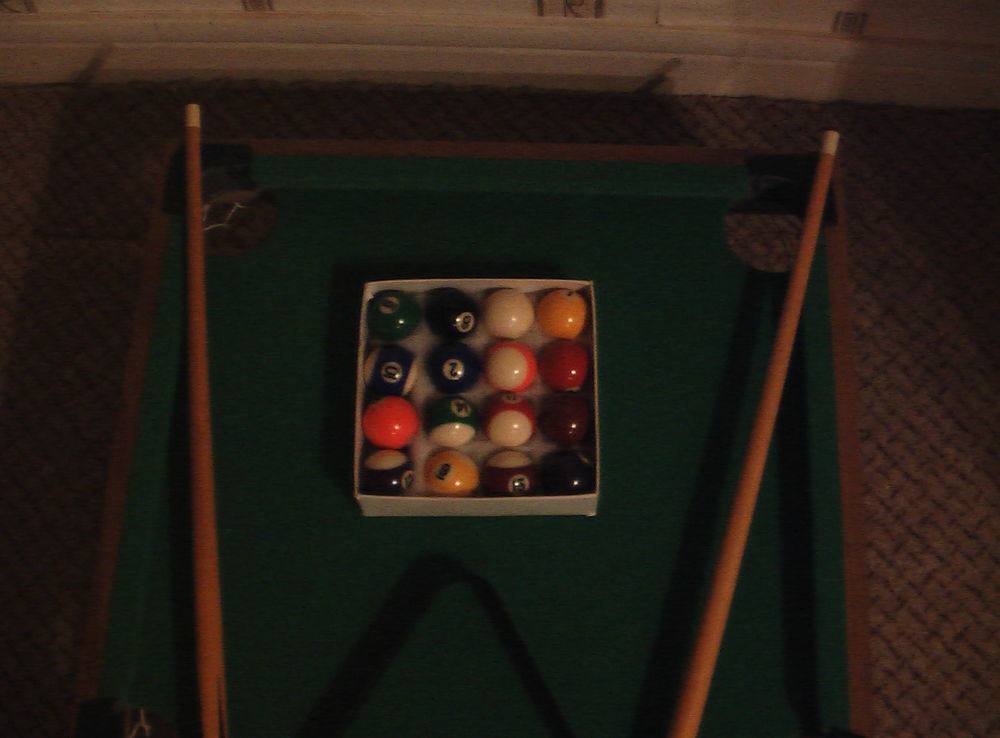 Table de Billard Compl&egrave;te avec Accessoires Jeux / jouets