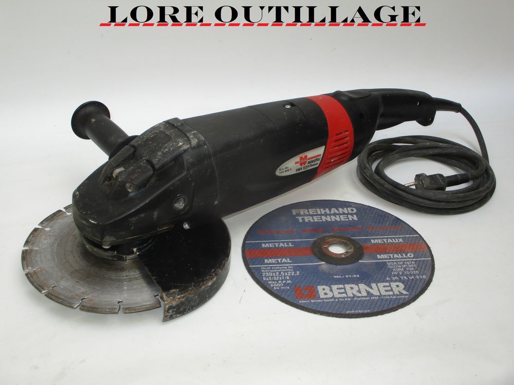 WURTH SWS 230 Power T - Meuleuse 2500w Bricolage