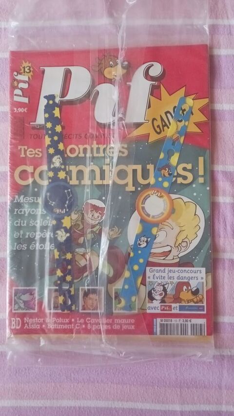 Pif Gadget n°13  Sous emballage avec gadgets Collector rare Servas (01)