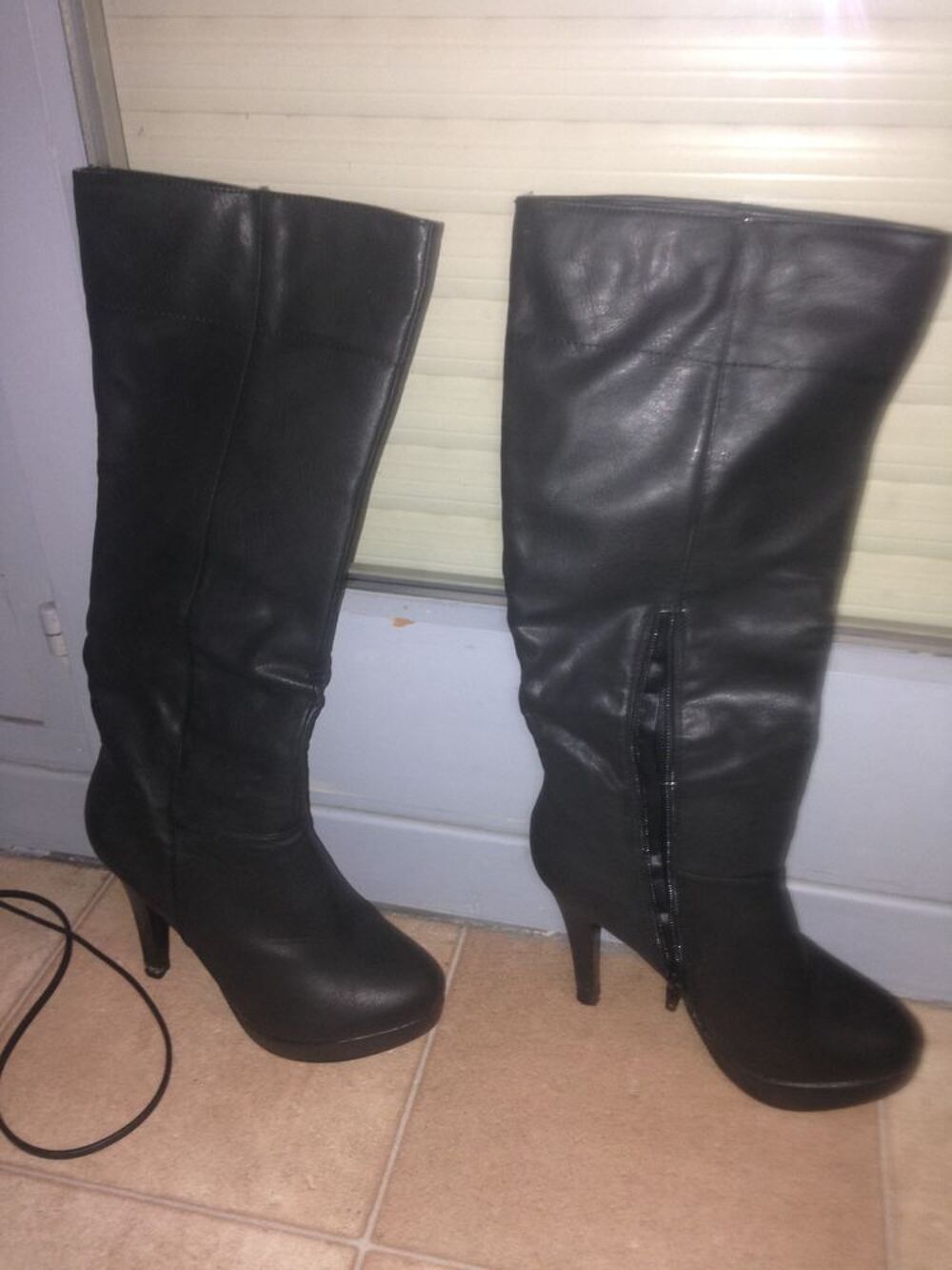 Botte &agrave; talon Chaussures