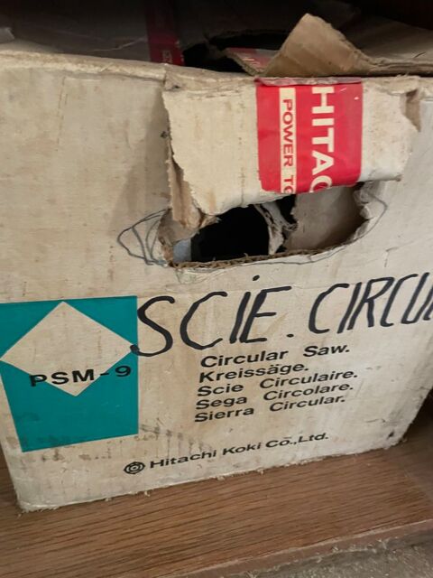 scie circulaire HITACHI 150 La Neuville-au-Pont (51)
