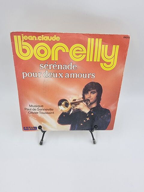 Vinyle 45 tours Jean-Claude Borelly : Sérénade pour deux... 1 Vulbens (74)